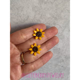 Clay Cute Sunflower Stud 🌻 - Cute Berry Jewelry